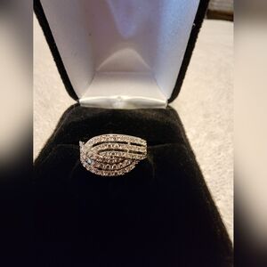 Elegant Sterling  Silver Women Ring